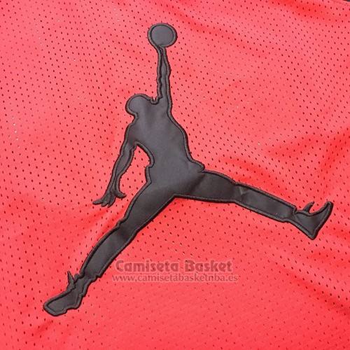 Camiseta Michael Jordan #23 Rojo Blanco